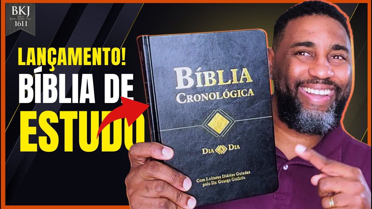 👑Bíblia Cronológica DIA A DIA - BKJ Fiel 1611 | Flávio Sacramento