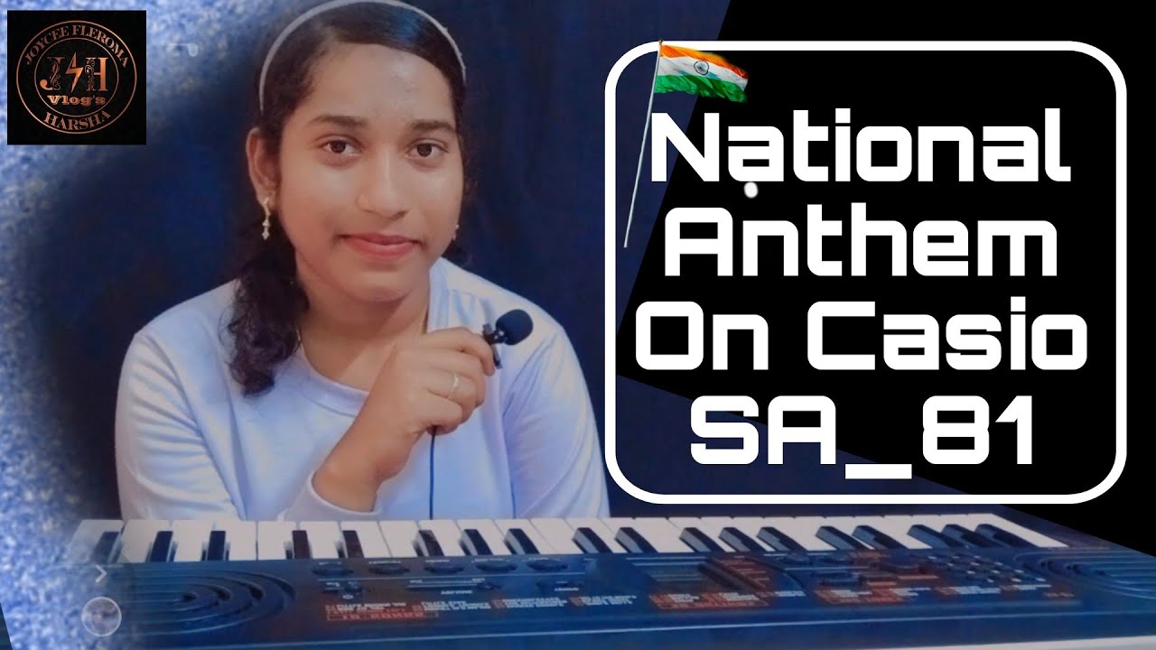 #nationalanthem on Casio SA-81 // Playing Tune on Keyboard 🎹// Joycee Fleroma // @jhvlogs9354