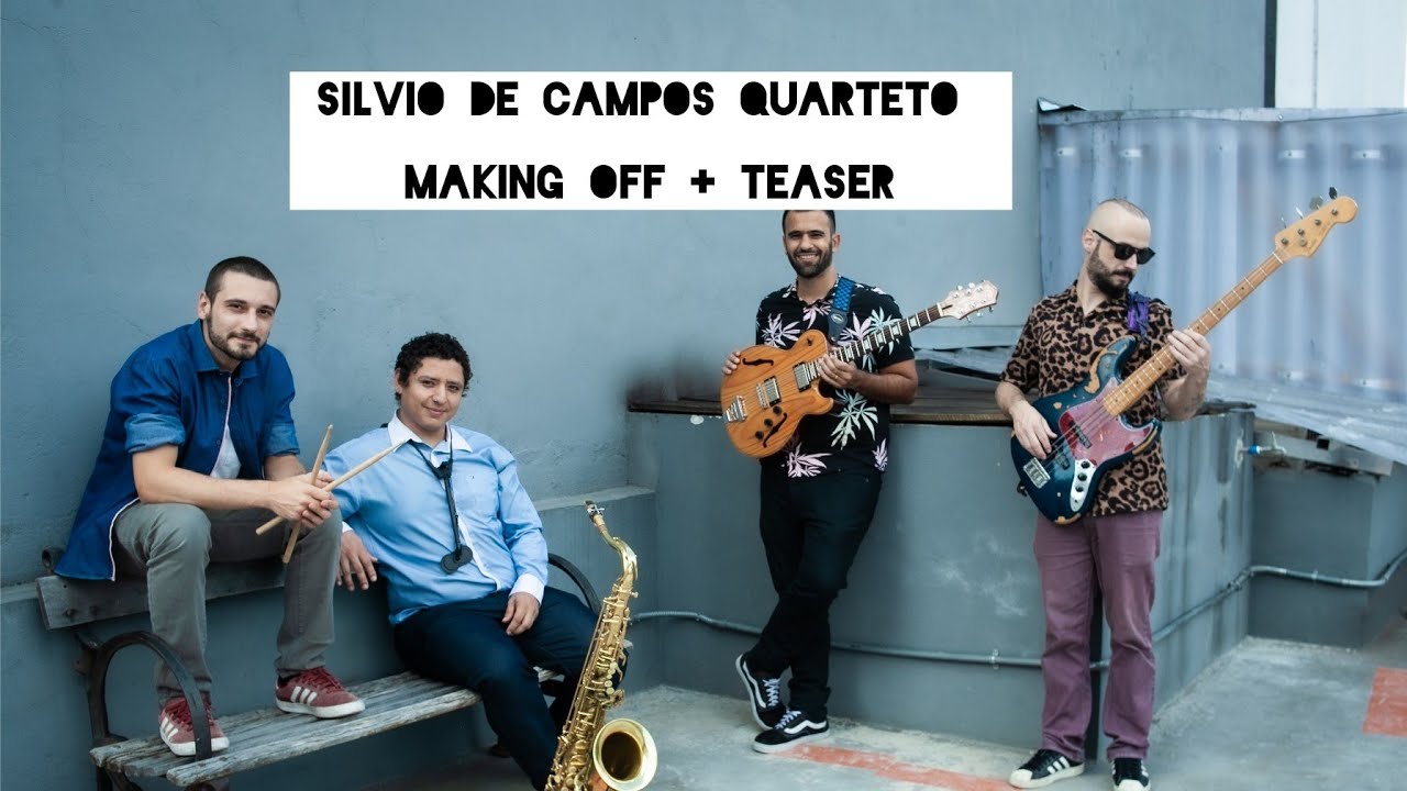Silvio de Campos Quarteto - Voltando a sonhar (Making off + Teaser)