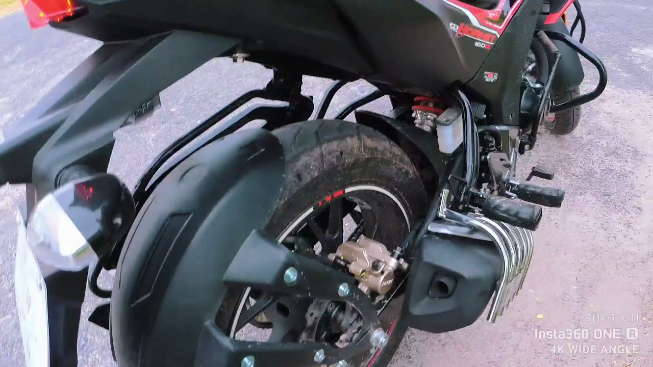 Hornet 160 Stock Exhaust Sound