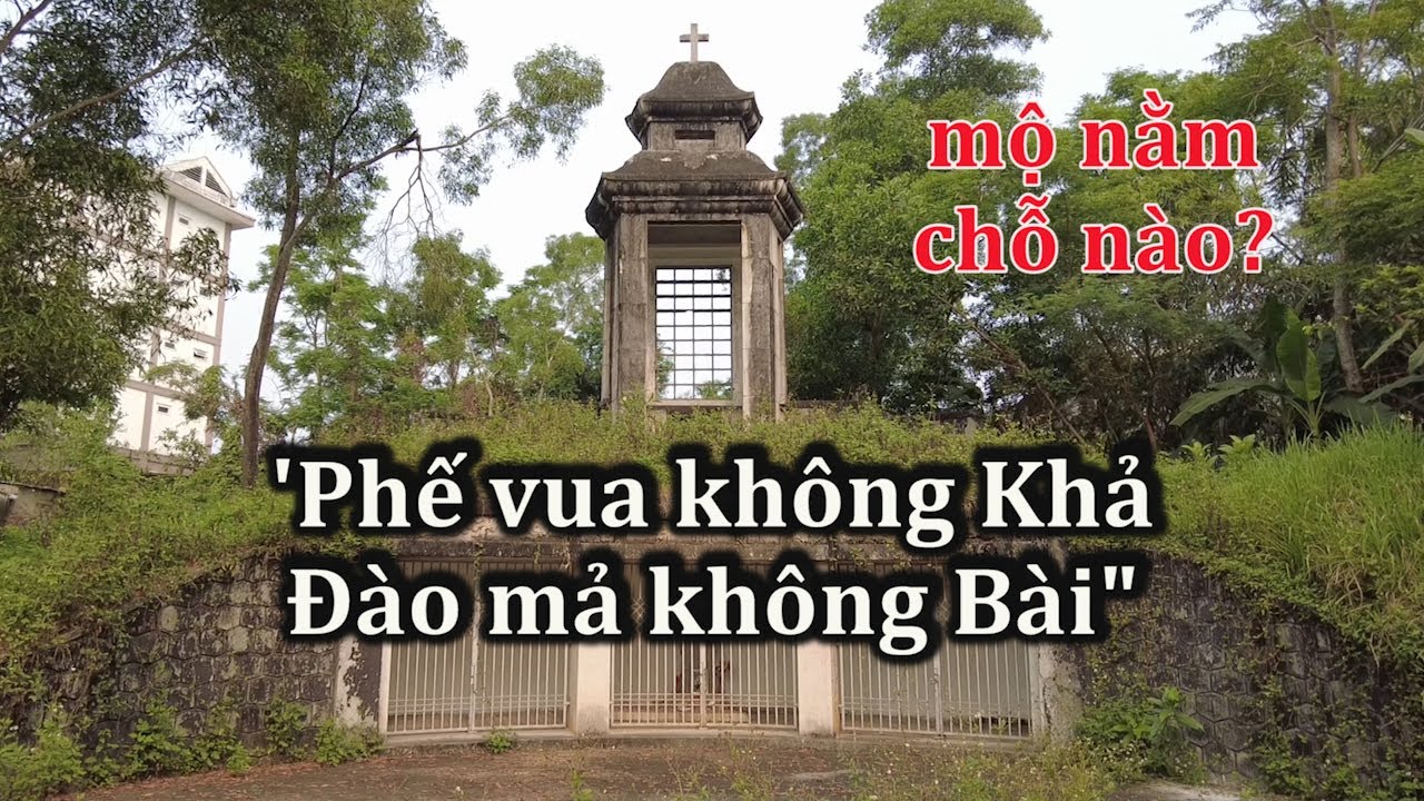 Lăng mộ ông Ngô Đình Khả, cha của tổng thống VNCH Ngô Đình Diệm.
