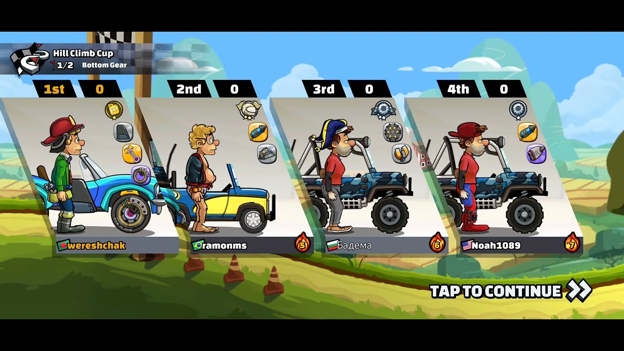 Hill Climb Racing 2 gameplay by me