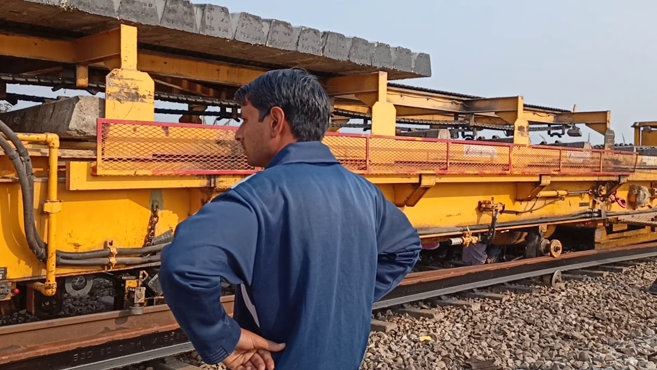 Track Renewal System | Indian Railways | TRT Machine