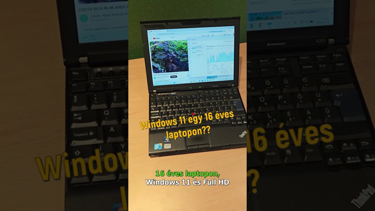16 éves laptopon Windows 11 ma?