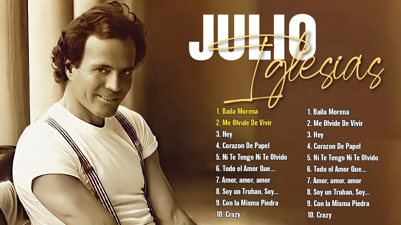 Julio Iglesias Sus Mejores Éxitos 2026 - Viejitas Pero Buenas Románticas de Julio Iglesias