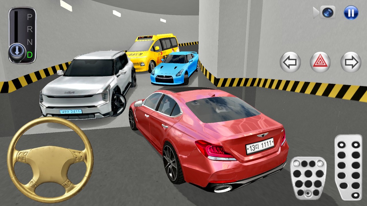 🚗 New Maroon Mercedes Stuck in Parking Garage! | 3D Driving Class Android Gameplay 2026