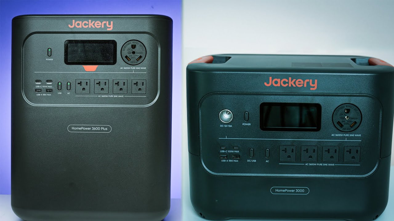 Jackery HomePower 3600 против 3000 &mdash; решающее сражение в области домашнего резервного копирования!