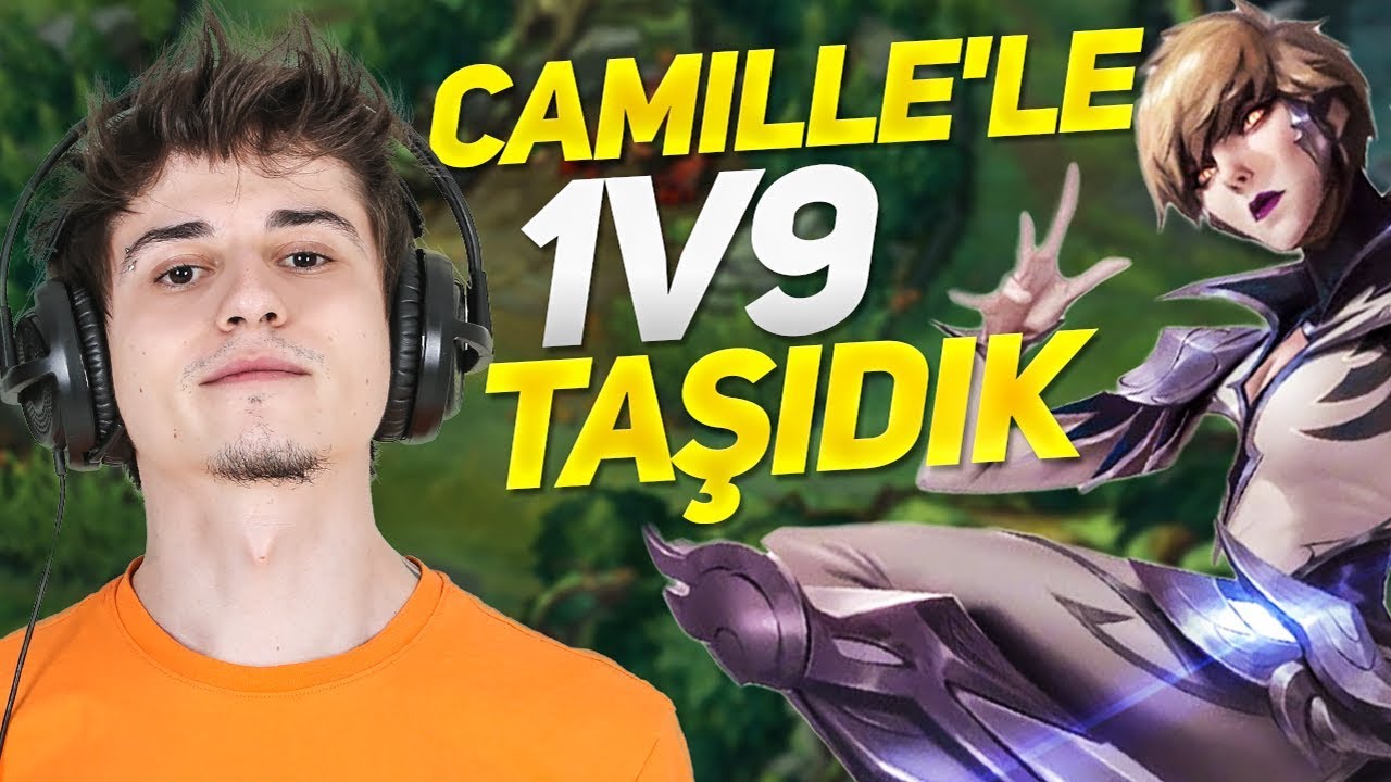 ELWIND | Y&Uuml;KSEK ELODA CAMILLE İLE 1V9 TAŞIDIK! | Camille vs Tryndamare (&Ouml;ğretici)