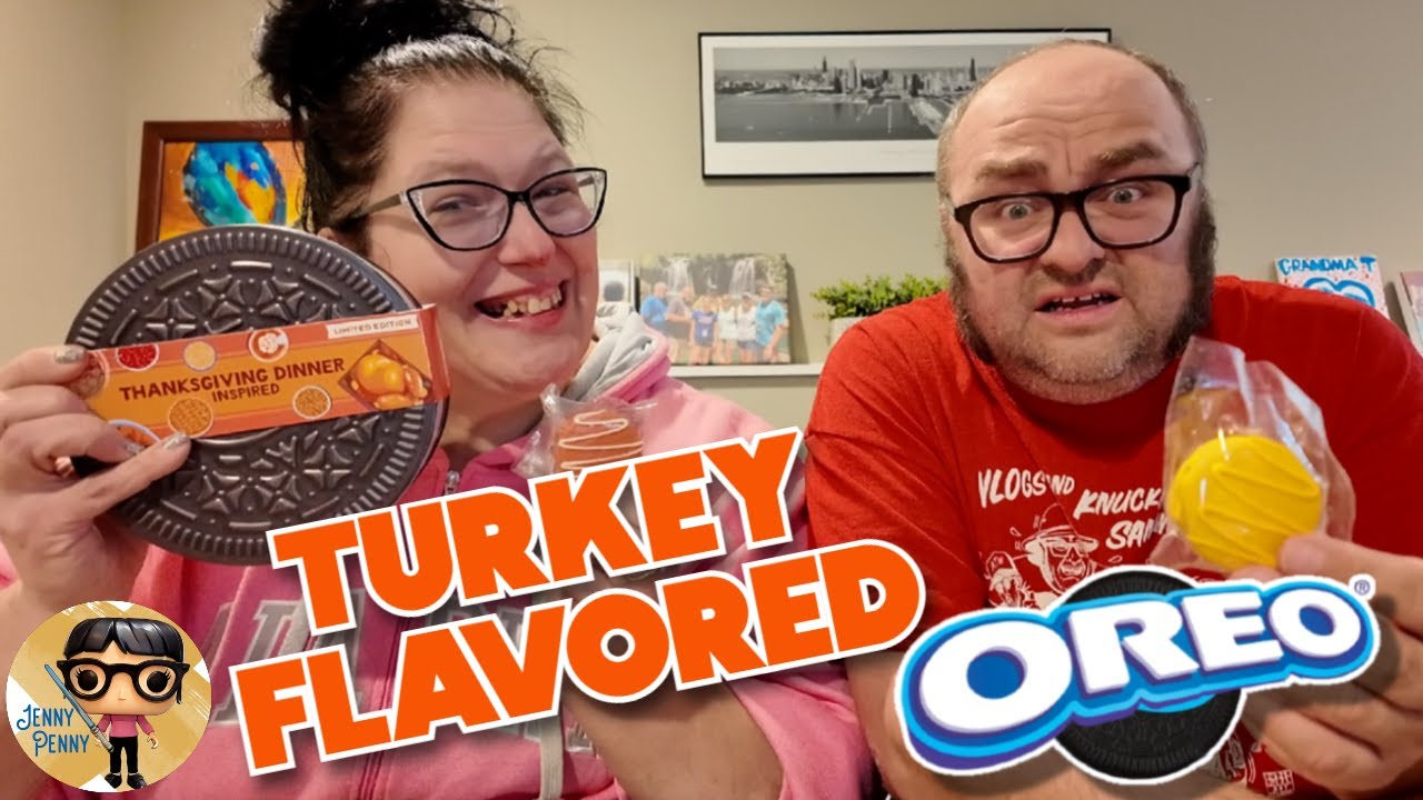 Печенье «Орео» с индейкой и кукурузой в сливках!! С Днем благодарения!!!