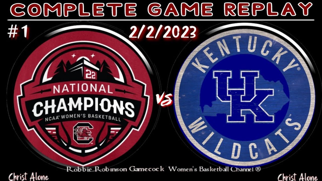 #1 South Carolina Gamecock Women's Basketball vs. Kentucky Women's BB - 2/2/2023 ( Full Game - HD )