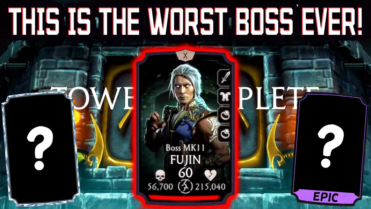 MK Mobile. Battle 200 in Fatal Elder Wind Tower. BOSS FUJIN MADE ME LOSE MY MIND! Epic Reward.