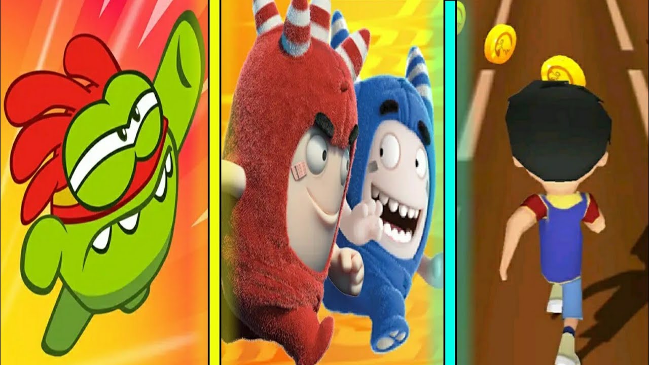 Oddbods Turbo Run VS Nom: Run VS Subway Vir The Robot Hero Game Gameplay