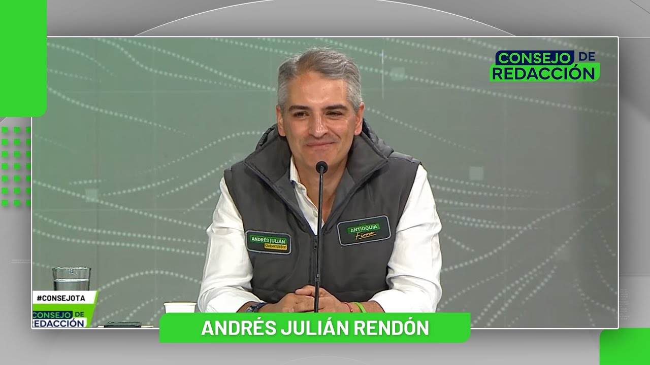Entrevista a Andrés Julián Rendón, candidato a la Gobernación de Antioquia