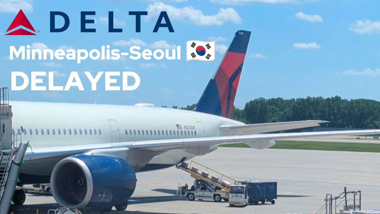 TRIP REPORT | Delta Airlines | Airbus A350-900 | Minneapolis - Seoul Incheon 🇰🇷