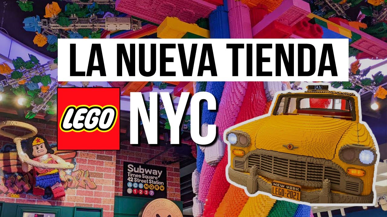 LEGO Nueva York | Tour por la nueva tienda del Rockefeller 🗽