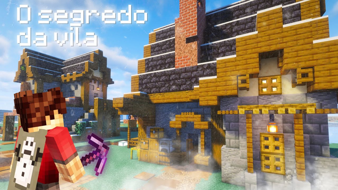 EU REVELEI O SEGREDO DO BIOMA DE GELO DO MINECRAFT