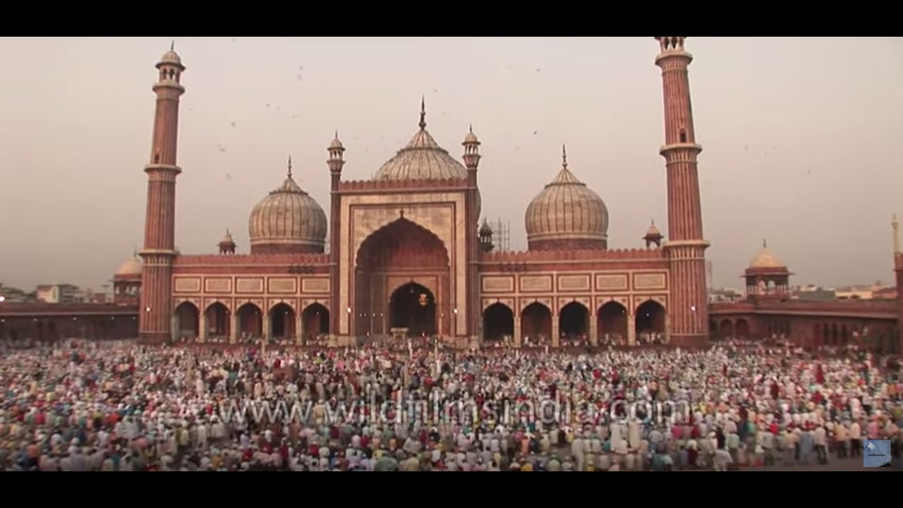 Eid celebration begins from Jama Masjid