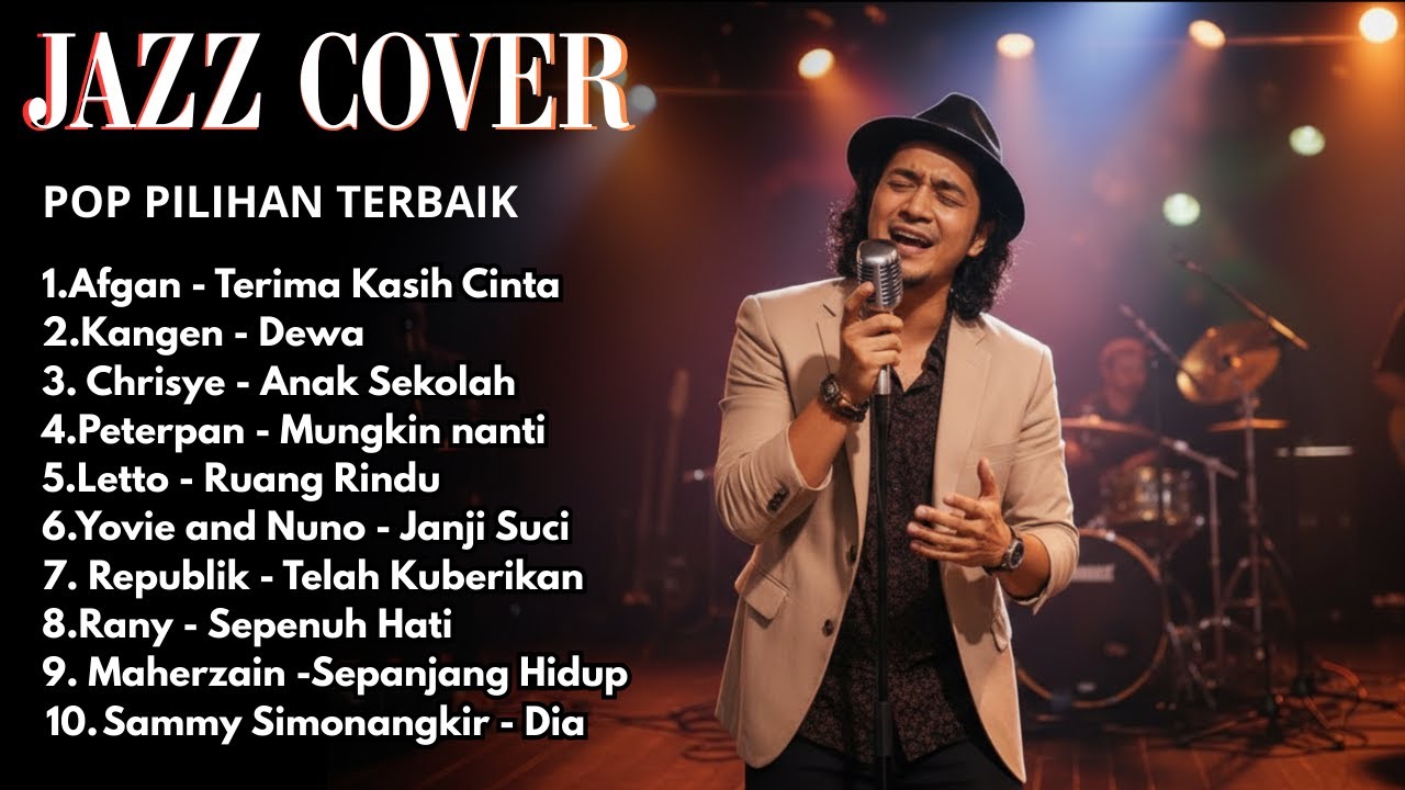 10 Lagu Indonesia Paling Bikin Kangen | Jazz & Pop Mellow Cover
