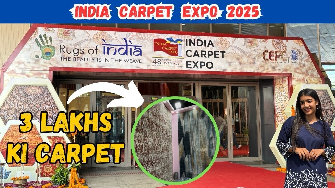 India Carpet Expo 2025|Carpet Expo|Carpet Expo Pragati Maidan|Pragati Maidan Expo 2025|Carpet Making