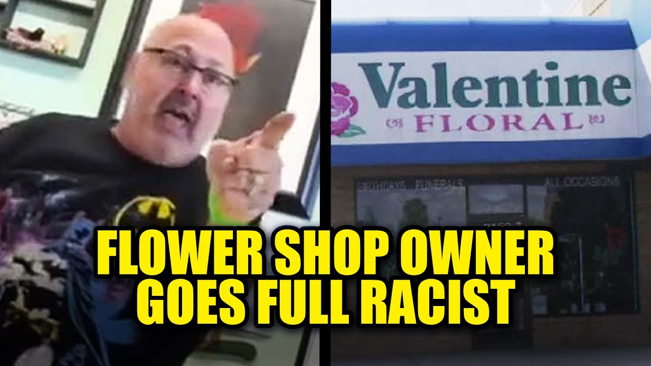 WATCH: Flower Shop Owner's Racist Tirade Against Black Delivery Driver Backfires