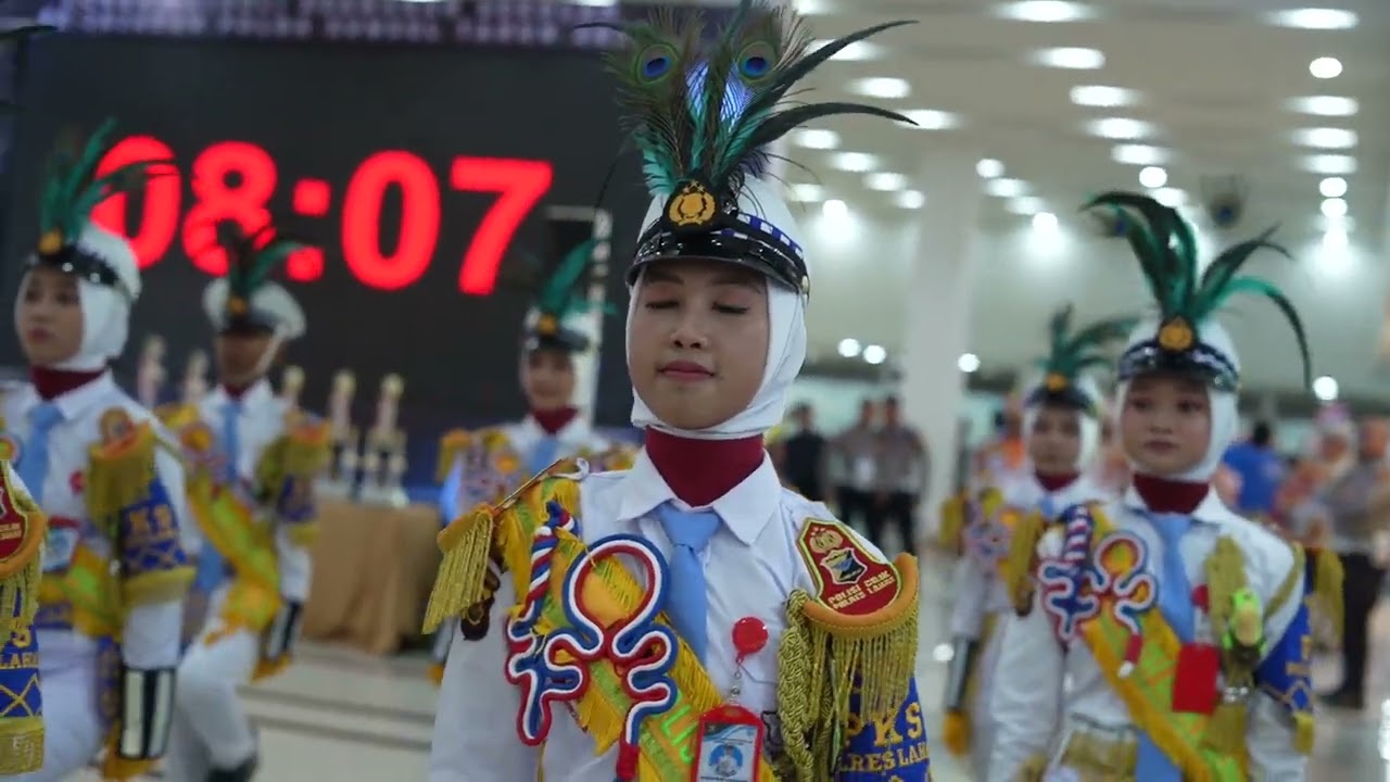PKS Polres Lahat pada Lomba PKS tingkat Polda Sumsel th.2023 (cover DJ Jangan Ganggu etc)