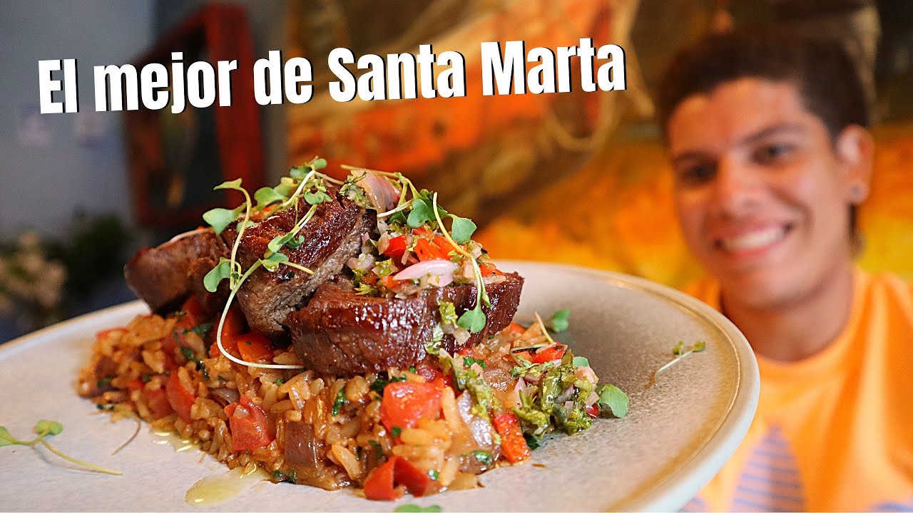 Cuanto cuesta comer en el MEJOR RESTAURANTE de toda SANTA MARTA?