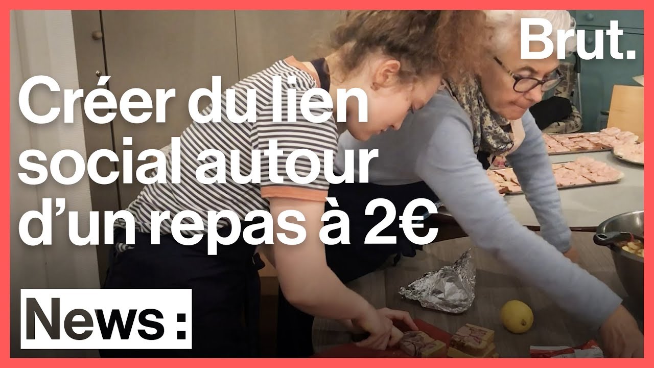 Les Escales Solidaires : l'insertion sociale autour d'un repas