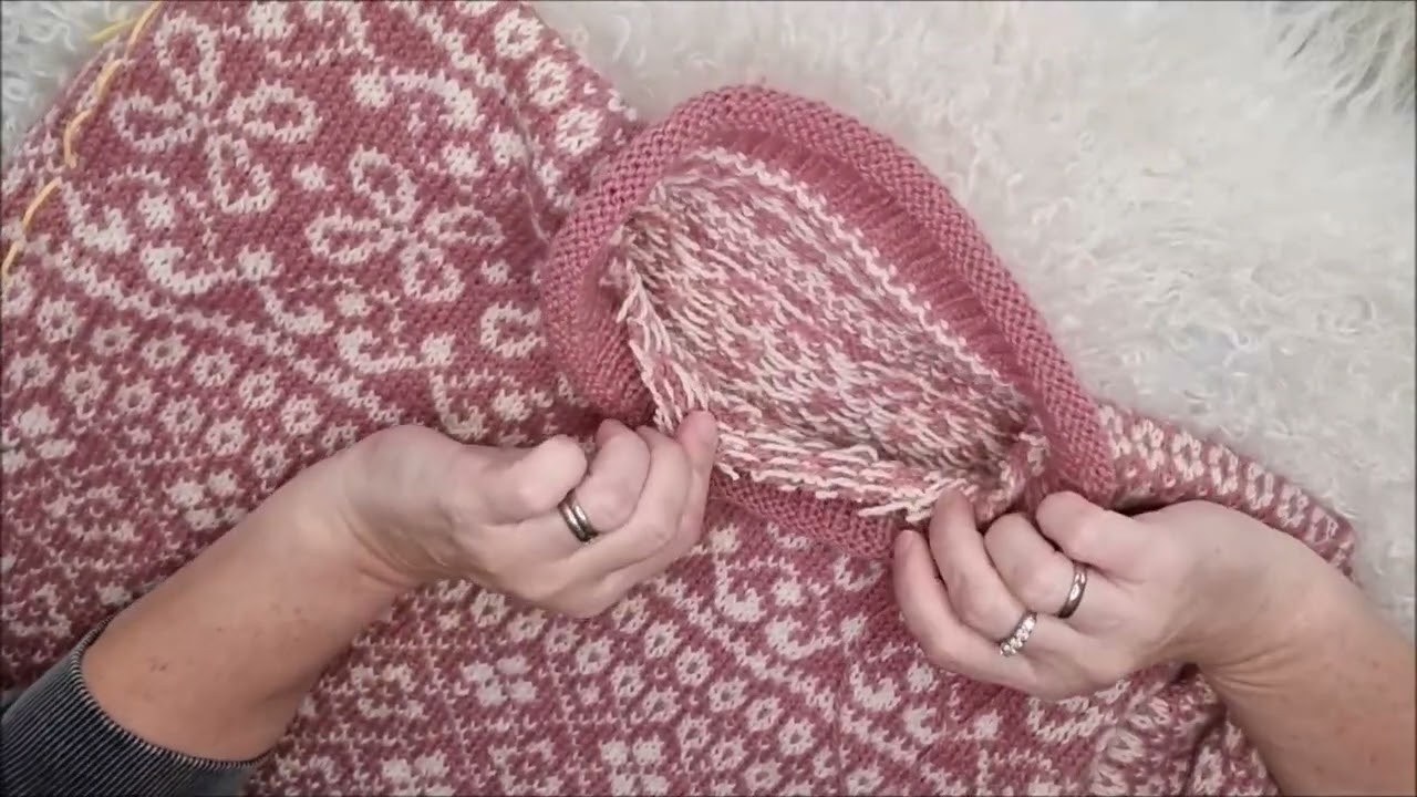 Dobbel halskant for å skjule sårkant