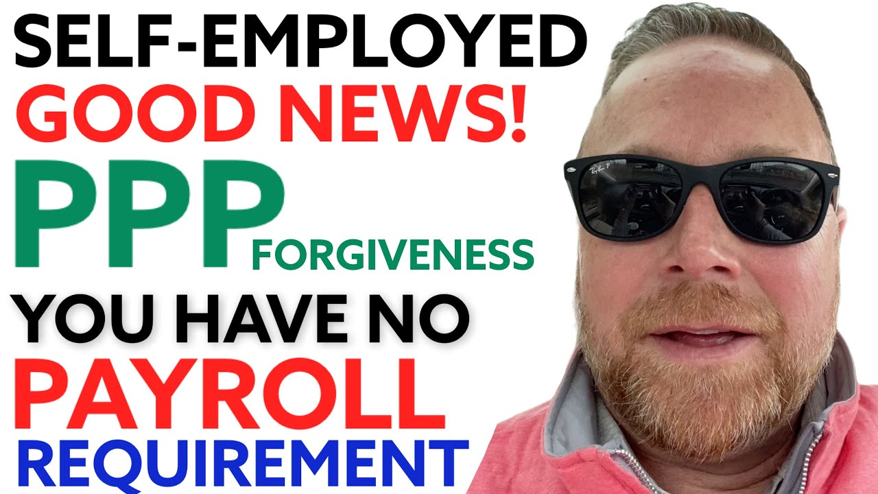 Self-Employed PPP Loan Forgiveness: Schedule C or F [Not an Employee] Can't Pay Themselves Wages