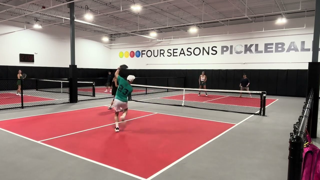 (3/10) Cross Court League Practice Game 6