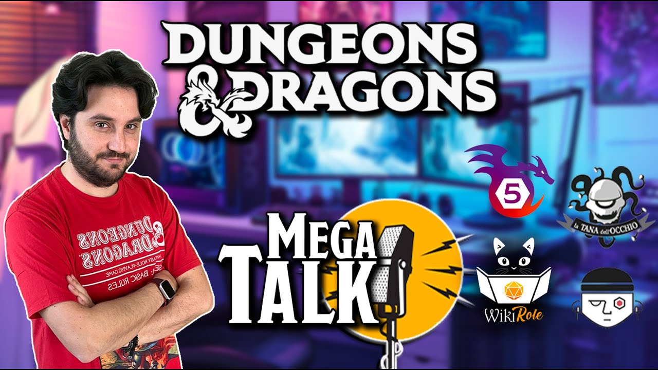 Mega Talk - Dungeons & Dragons 2024 #dndita #dungeonsanddragons #giocodiruolo  #dnd2024