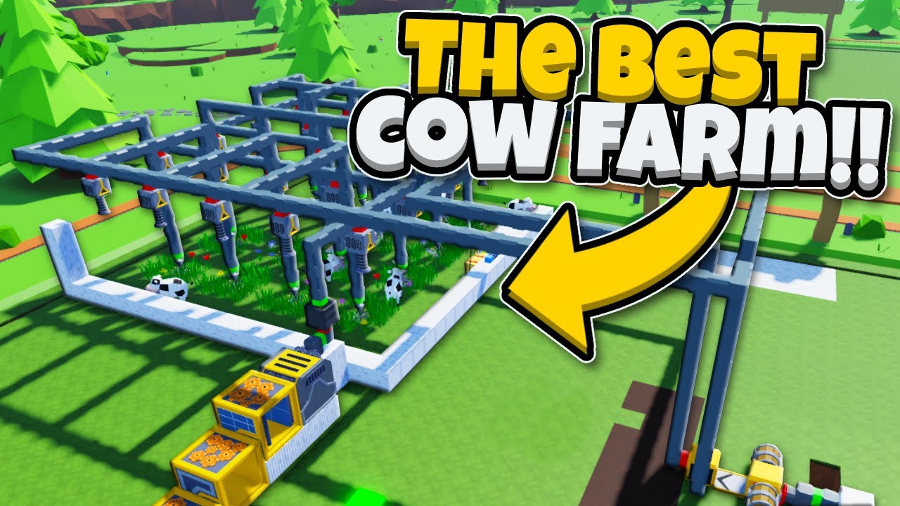 *NEW* BEST COW FARM!! | Block Tycoon ROBLOX