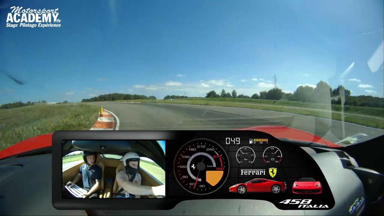Ferrari 458 Italia - Motorsport Academy - Circuit de Fay de bretagne