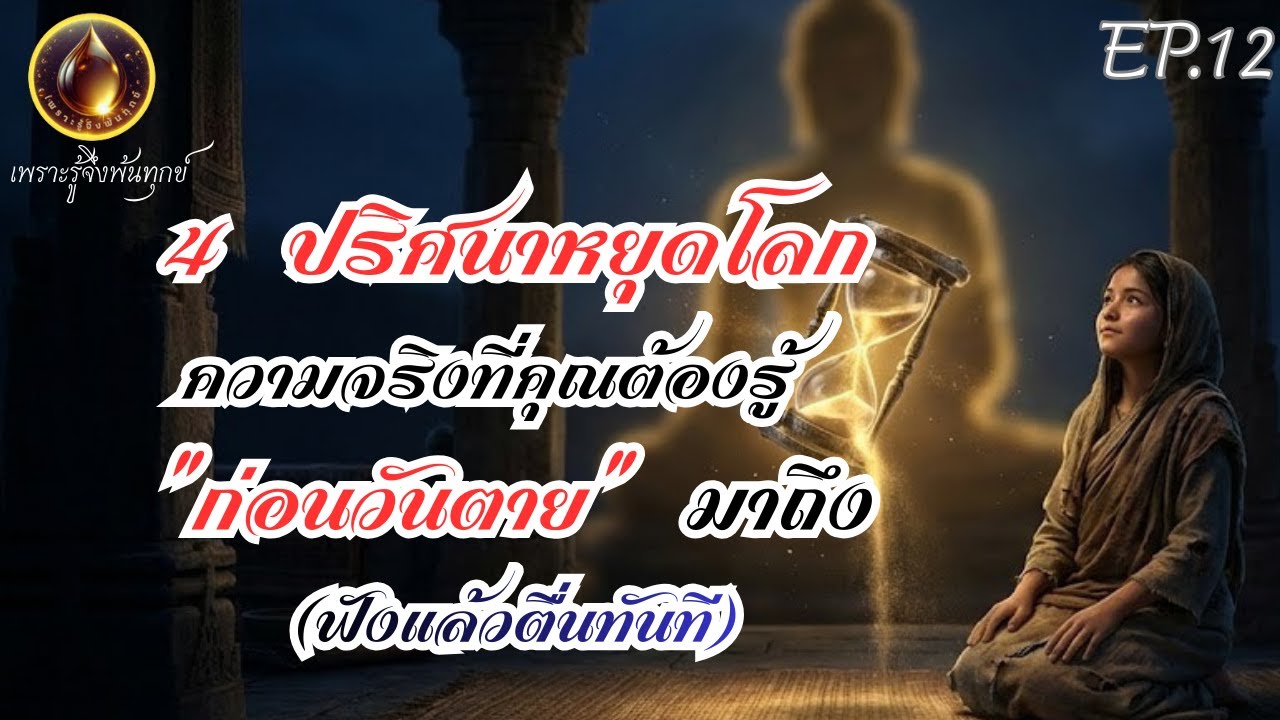 EP.12  4 ปริศนาหยุดโลก ความจริงที่คุณต้องรู้ 