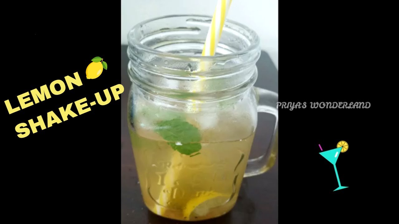 Lemon Shakeup | How to make lemon shake-up | Homemade lemonade