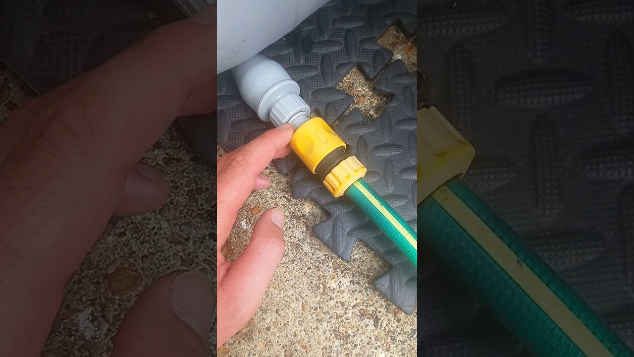 How to empty your Lay-Z-Spa without water everywhere