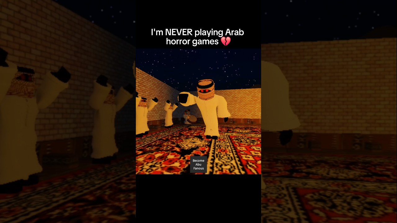 I'm NEVER playing Arab horror games 💔 #shorts #shortsfeed