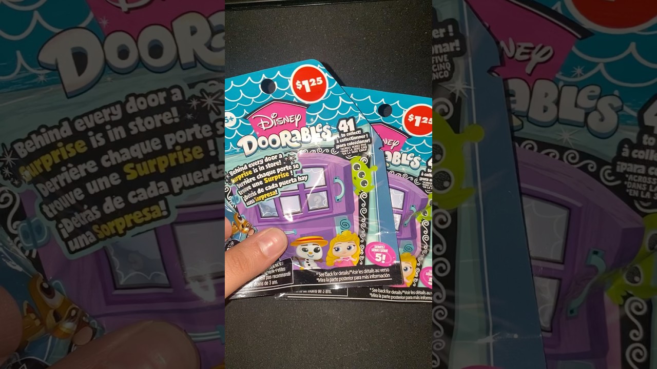 ASMR|Opening Disney Doorables! #asmr #blindbag #toyunboxing