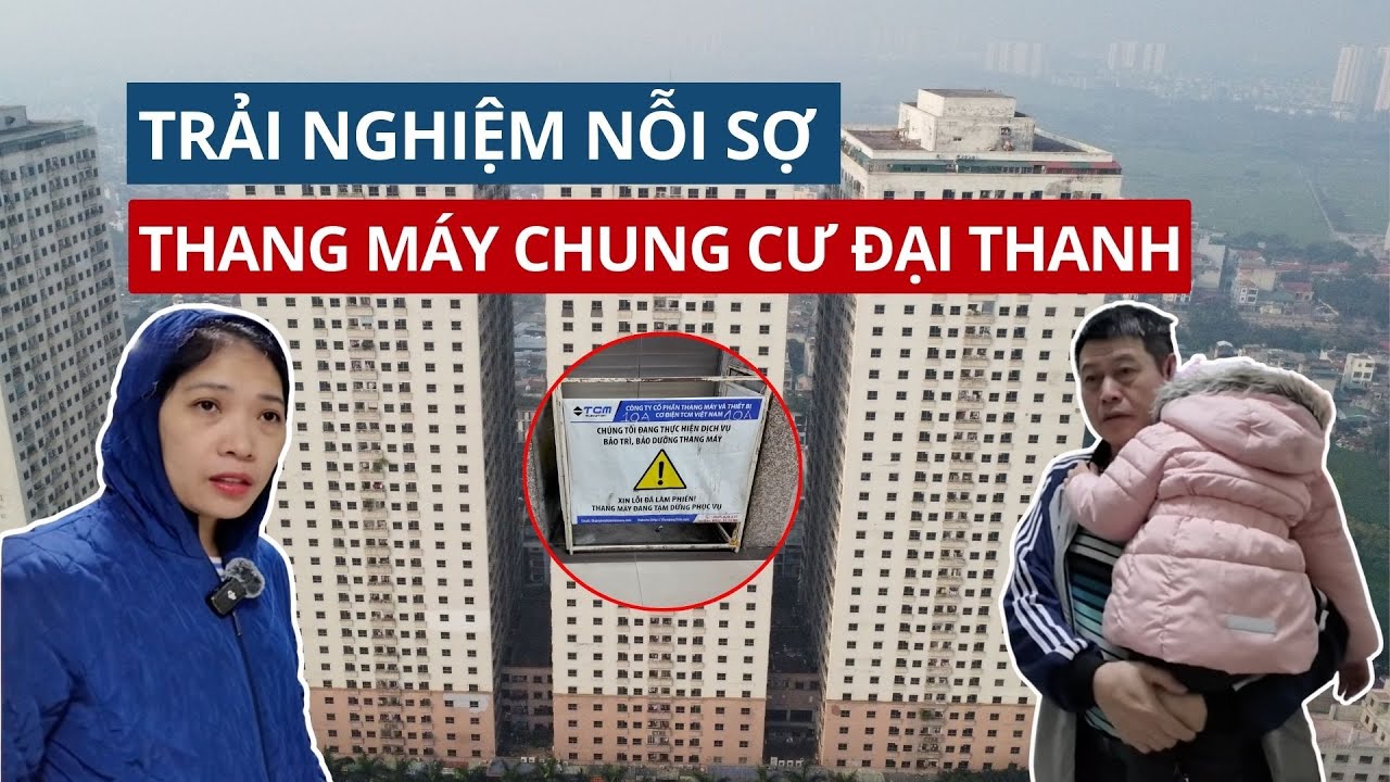 Trải nghiệm thang máy chung cư Đại Thanh, cảm nhận nỗi lo của cư dân #vovgiaothong #fm91 #review