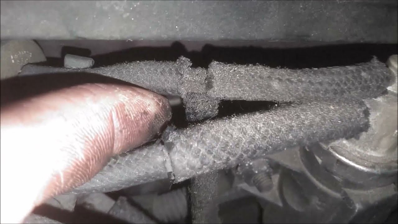 VW Golf mk4 TDI ALH gets new vacuum lines and N75 valve install
