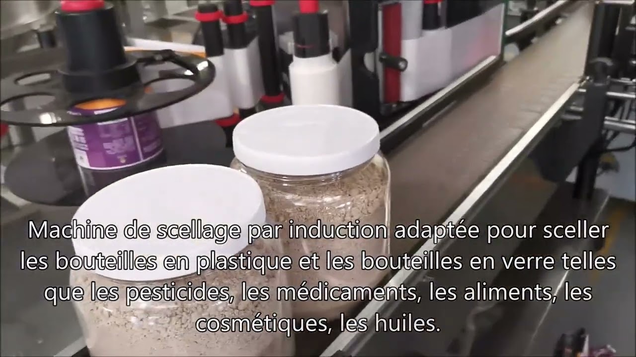 Ligne de machine d'&eacute;tiquetage d'&eacute;tanch&eacute;it&eacute; de capsulage de remplissage de lait en poudre