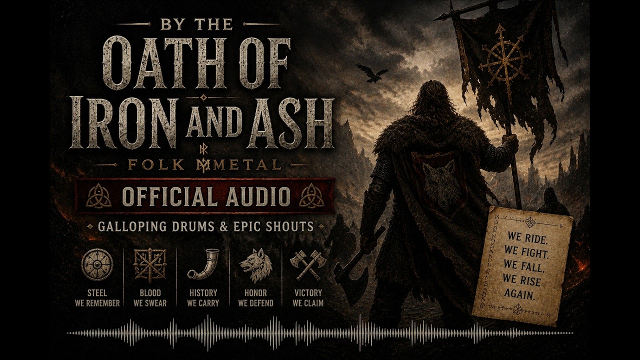 By the Oath of Iron and Ash – Folk Metal | Galloping Drums & Epic Shouts