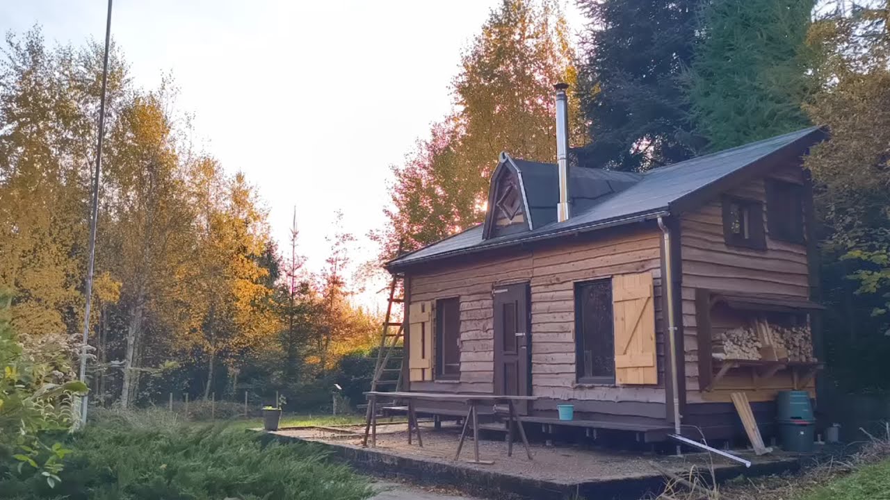Ein Bett für die Ringelfuchshütte - endlich ausschlafen