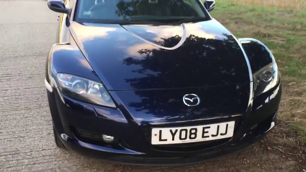 2008 MAZDA RX8 RX-8 235bhp 1.3 ROTARY ENGINE VIDEO REVIEW