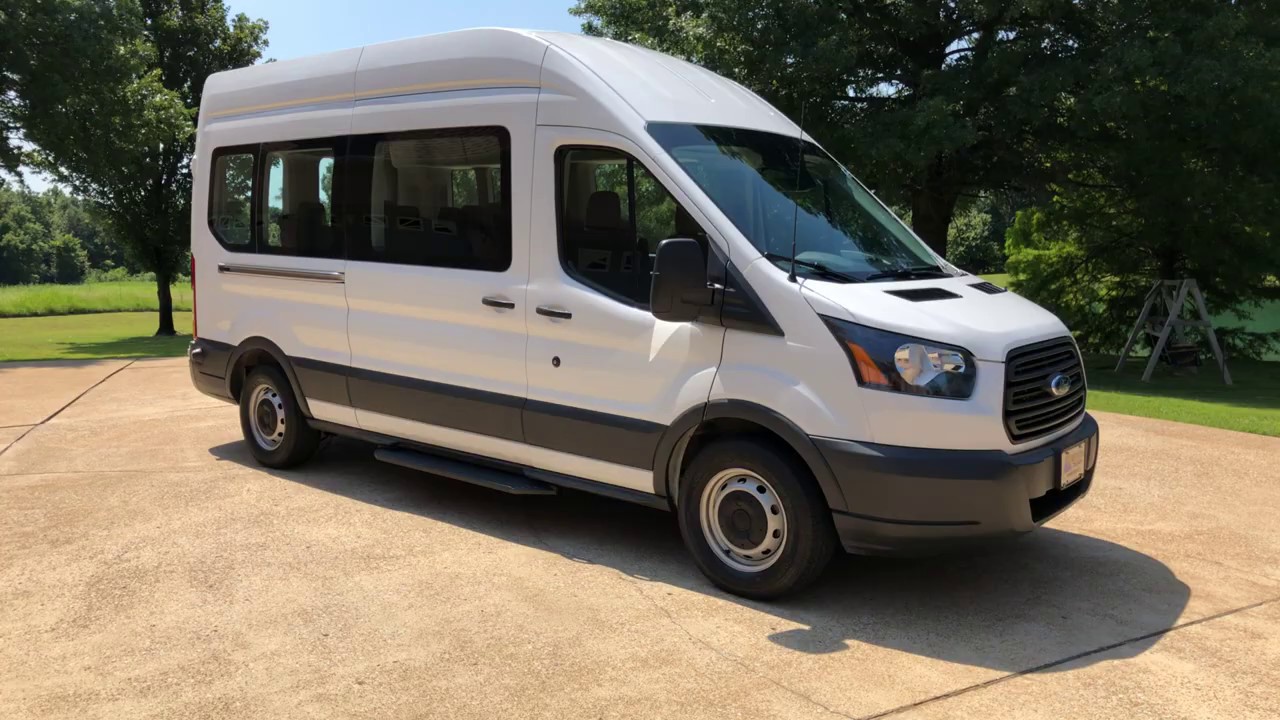 WEST TN 2016 FORD TRANSIT 350 12 PASSENGERS VAN BUS SHUTTLE USED FOR SALE INFO SUNSETMOTORS.COM