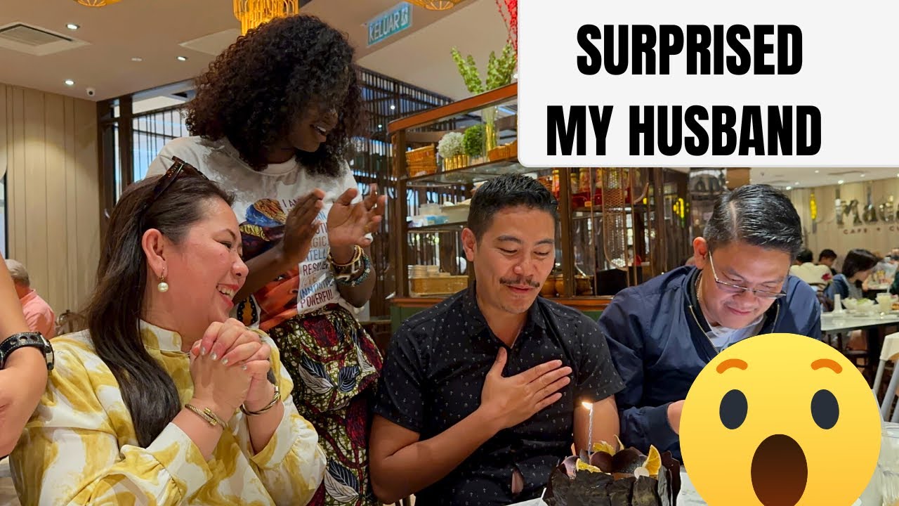 GOODBYE Kuala Lumpur: Surprising my husband | Our Family's Emotional Last Night Together AMBW
