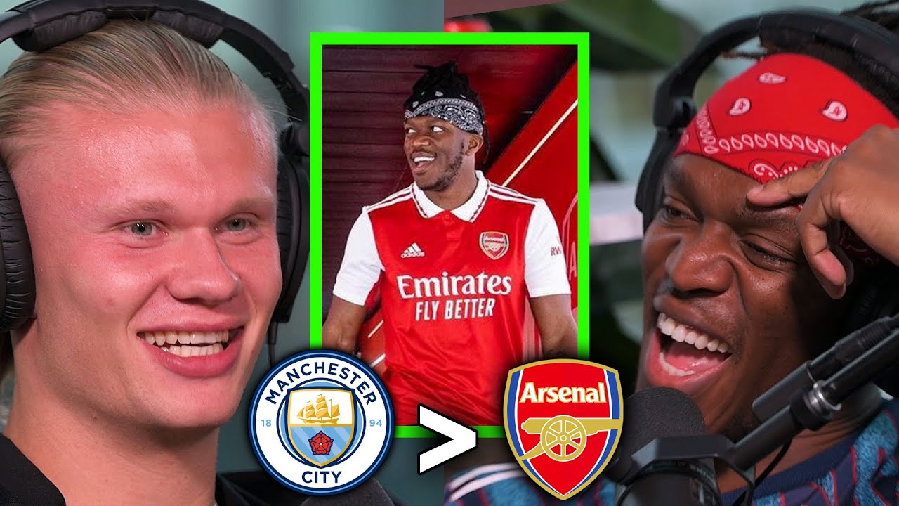 Erling Haaland CLOWNS KSI For Being 