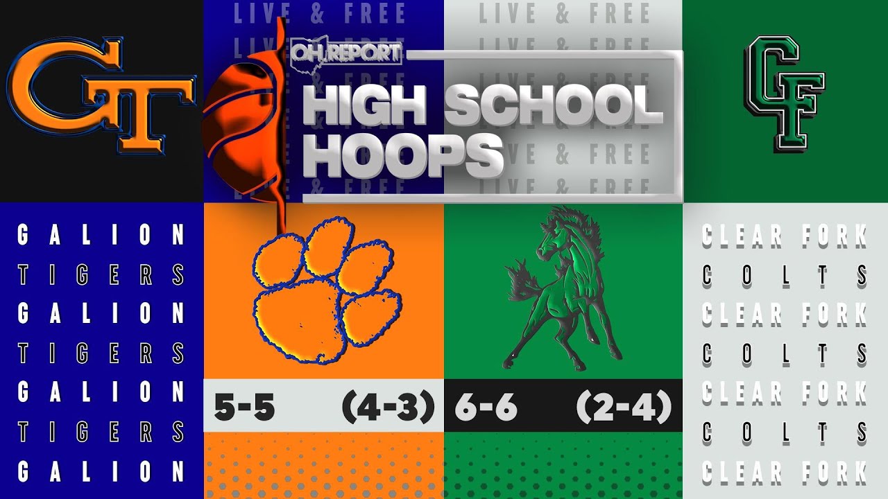 Galion at Clear Fork Boys Basketball