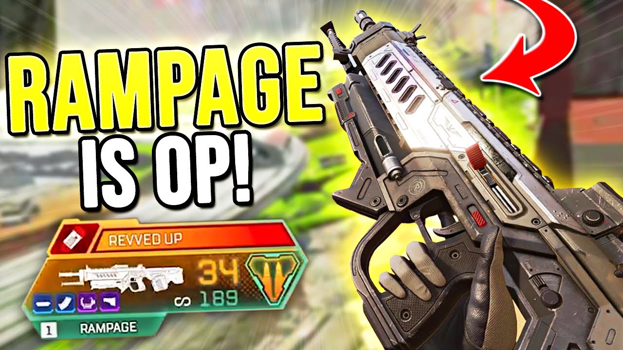 The NEW RAMPAGE LMG is OP in Apex Legends Season 10...