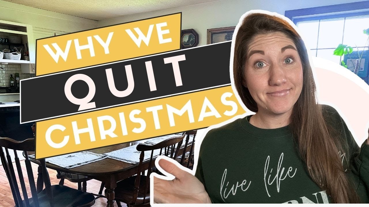 334: WHY We Quit Christmas... As Christians // We DON'T Celebrate The Lord's Birth?! Is It Idolatry?